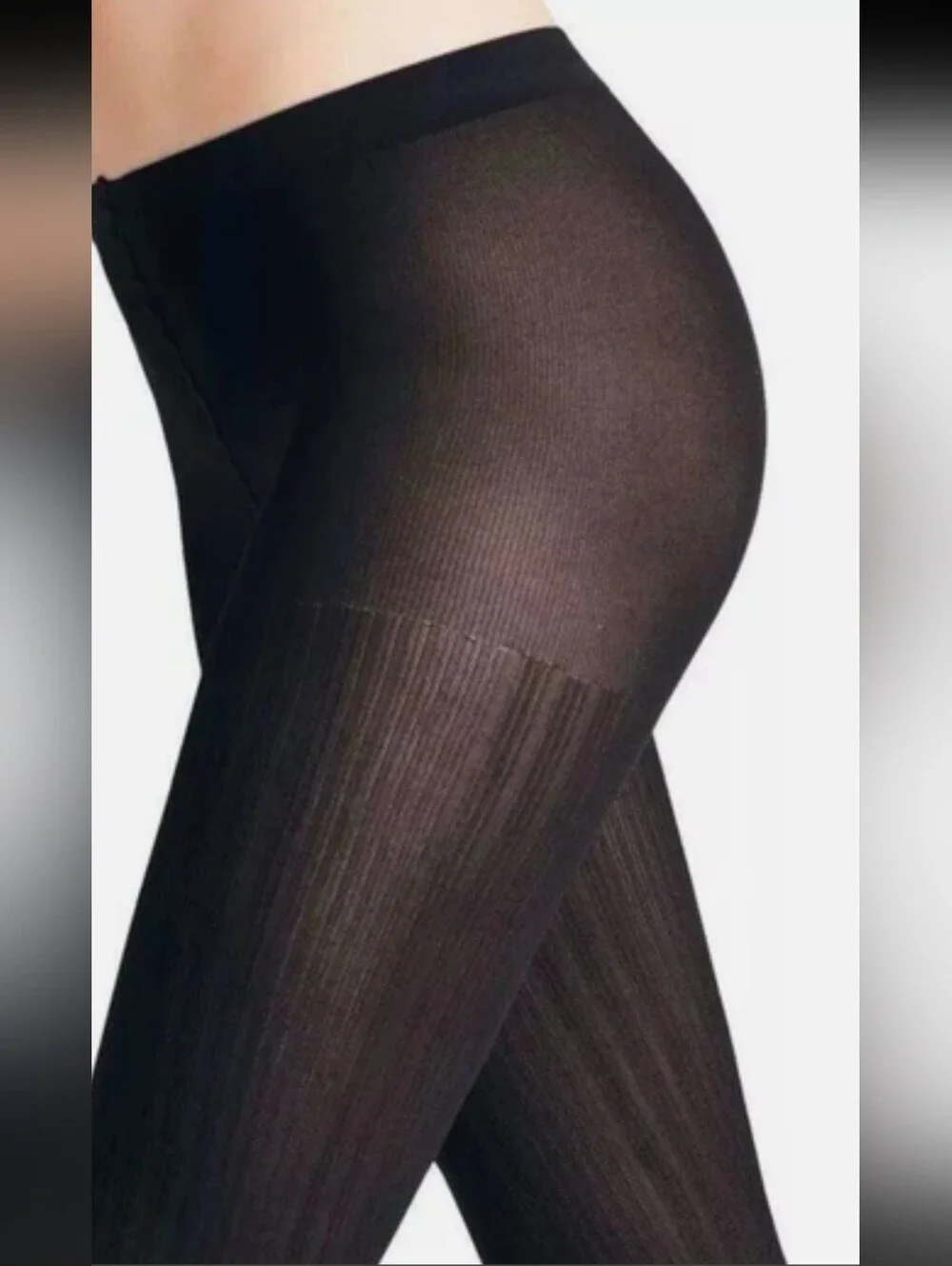FALKE 40669 MARINE FASHION PRIME RIBBED TIGHTS 60 DEN APPEARANCE /SIZE: SMALL